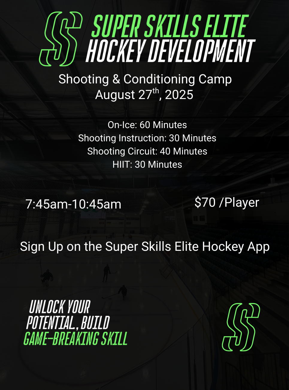 Purchase your tickets today on the Super Skills App
